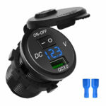 USB utičnica/punjač - voltmetar - prekidač