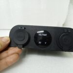 Školjka sa priključcima USB + 12V + Voltmetar