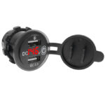 USB utičnica/punjač dual 3.0A- voltmetar - prekidač
