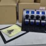 Panel sa 4 prekidača i automatskim osiguračima